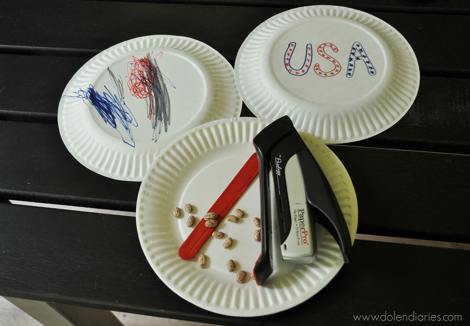 Paper Plate Noise Maker